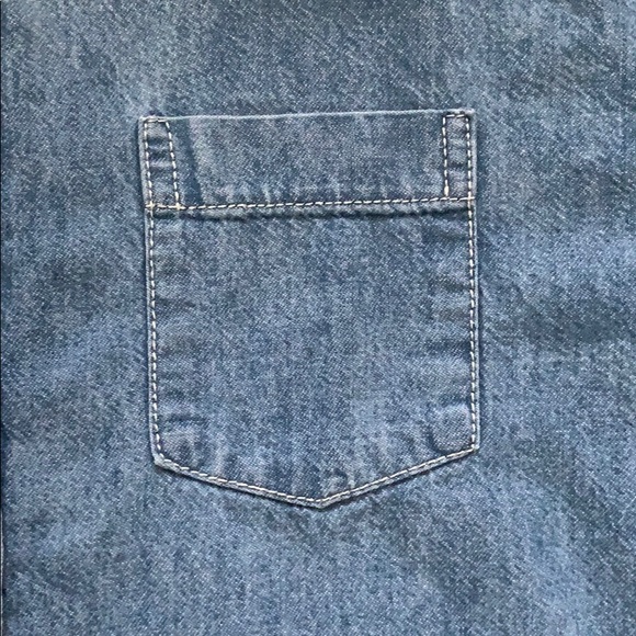 Chambray Denim Button Down - Picture 3 of 3